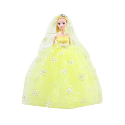 

Tailored 12 Inch Kawaii Bowknot Wed Party Dress Princess Doll Pendant Cute Baby Key Ring