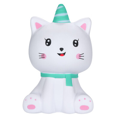 

Gotoamei Squishies Kawaii Cartoon Kitty Spuer Slow Rising Cream Scented Stress Relief Toy