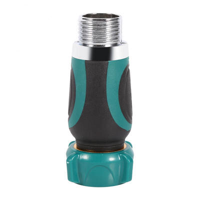 

Greensen 1Pc NPT34" Garden Hose Connector 1 Way Shut-off Valve Water Pipe Faucet Joint Adapter New