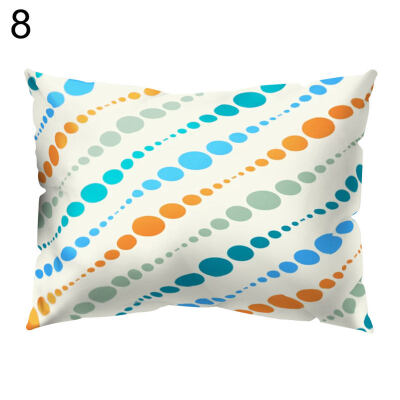 

National Flag Wave Fruit Goat Pillow Case Cushion Cover Sofa Bed Car Cafe Decor