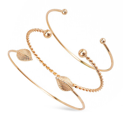 

3pcs Women Braclet Set Copper Crystal Braclet Women Screw Hand Fashion Star Moon Love Wedding Cuff Bangle Bracelet