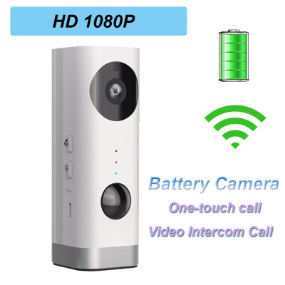 

〖Follure〗HD 1080P Rechargeable Camera security Wifi Security Night Vision Two Way Audio