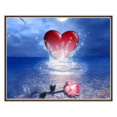

DIY Diamond Painting Sets Different Shape Diamond Drawing Cross Stitch Wall Decorative Color Cat 30x25cm