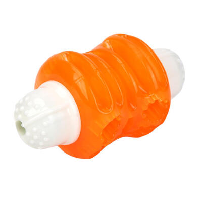 

Pet Dog TPR Rubber Squeak Toy Dog Puppy Chew Bite Molar Cleaning Tooth Toys