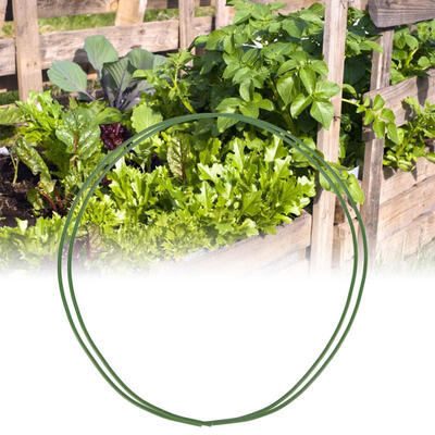 

Greensen 10Pcs 80cm Flower Solid Plastic Wire Stem Flexible DIY Gardening Bracket for Flower Design