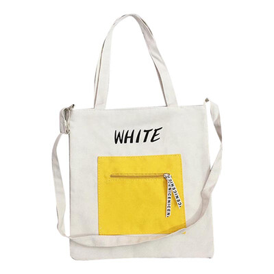 

Fashion Women Large Capacity Eco Totes Bags Patchwork Canvas Shopping Bolsa Feminina Cute Reusable Crossbody Bags For Women 2019