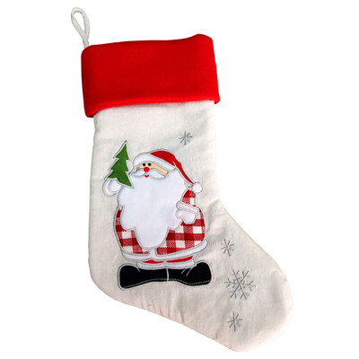 

Toponeto Merry Christmas Plush Tree Hanging Gift Candy Large Socks Decoration