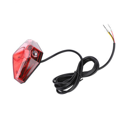 

Greensen Universal Electric Bike Scooter Rear Tail Safety Light Warning Brake Lamp DIY Accessory