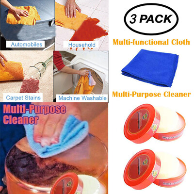 

〖Follure〗Natural Multi-Purpose Cleaner Brilliaire Polisher 1PC Multi-Cleaning Rag Combin