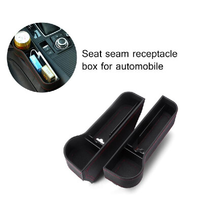 

Car Organizer Seat Carriage Bag PU Case Pocket Multifunctional Storage Box Black&Right&left