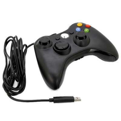 

Wired USB Game Pad Handle Joypad Controller for MICROSOFT Xbox 360 Console