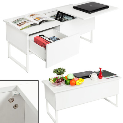 

Home Lift Top Coffee Table Furniture with Hidden Storage Drawer&Lift Tabletop