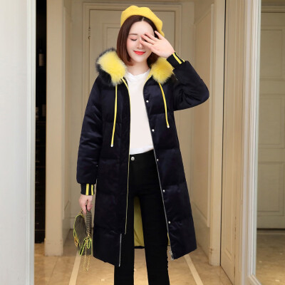 

Toponeto Fashion Women Winter Warm Cotton Hooded Winter Jacket Long-Sleeved Coat