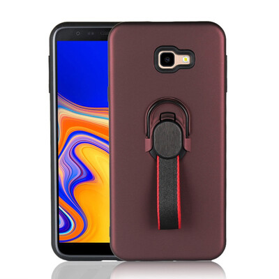 

Magnetic Case Samsung Galaxy J4 J4 Plus Phone Ring Stand Cover Samsung J4 Prime J4plus SM-J415FNDS SM-J415FDS Hybrid TPU Case