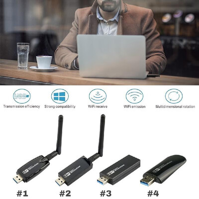 

W97L-2DB 1200Mbps WIFI 24G&58G Frequency Intelligence Dual Band AC Wireless Network Adapter with BT 41