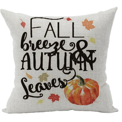 

Siaonvr Fall Autumn Room Sofa Car Decorative Throw Pillow Case Cushion Cover 18X18Inch