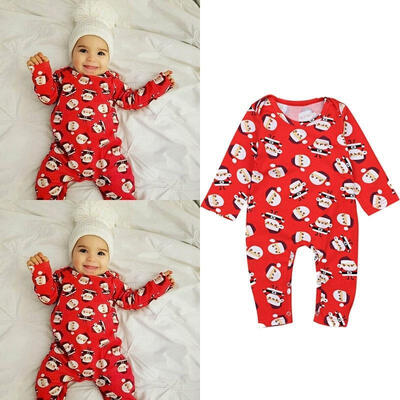 

2018 Newborn Baby Kids Girls Infant Romper Jumpsuit Bodysuit Cotton Pajamas