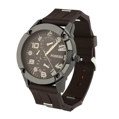 

〖Follure〗Trend Personality Watch Silicone Strap Quartz Casual Couple Watch