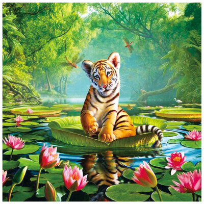 

Gobestart Embroidery Paintings Rhinestone Pasted DIY Diamond Painting Cross Stitch