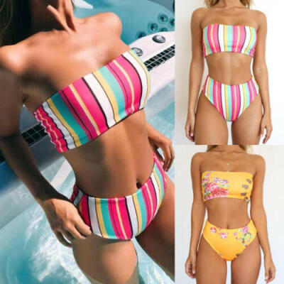 

Womens Bra Push up Bikini 2pcs Swimsuit Bathing Suit Beachwear Swimwear