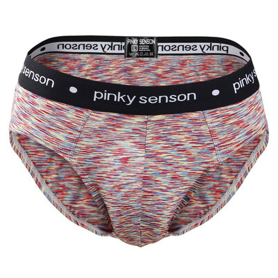 

Tailored Mens Sexy Underwear Transparent Through Shorts Hot Stripe Print Underpants