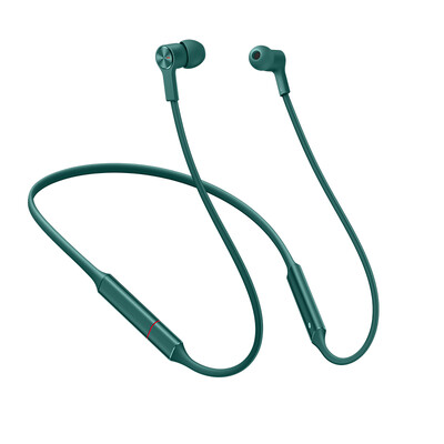 

Huawei HUAWEI FreeLace Wireless Headset Smart Flash Connected Fast Listening to Human Voice Bluetooth Headset Sports Headphones Huawei Headphones Silver Moon