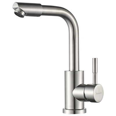

MELOWAV -012071 304 stainless steel basin faucet 360 degree rotating wash basin basin hot&cold faucet