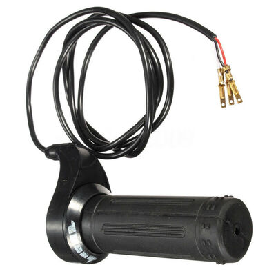 

243648V Electric Scooter E-Bike Throttle Grip Handlebar Rubber Non-slip 120cm