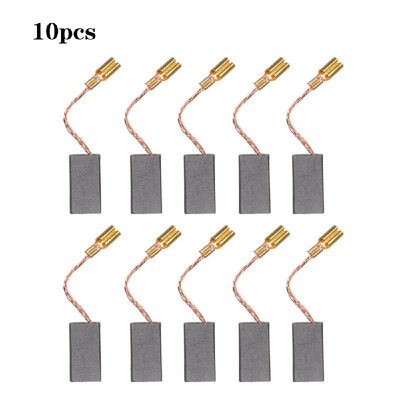 

10 PCs Mini Black Carbon Motor Brushes Replacement Spare Parts with 25mm Spring&Copper Core for Generic Electric Drill Mill Ma