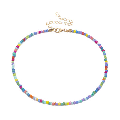

Bohemian Colorful Turkish Anklets for Women Gold Color Beads Summer Ocean Beach Ankle Bracelet Foot Leg Jewelry 2019