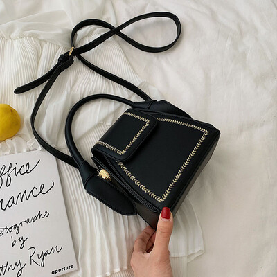 

Mori contracted womens bag summer ins mini bag new 2019 Korean hand bill of lading shoulder slung small square bag