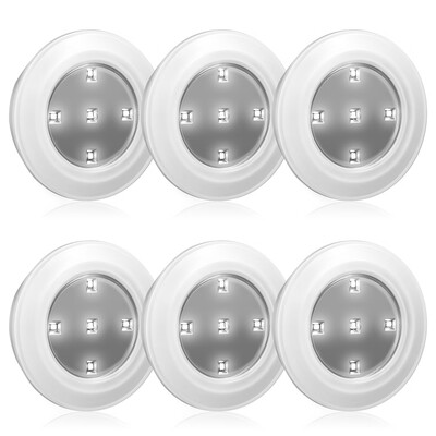 

6PCS CL050 LED Intelligent Cabinet Light with Remote Control