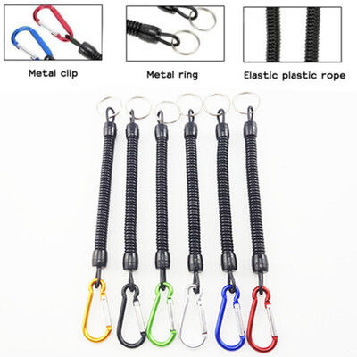 

Saidsome 2pcs Fish Missed Rope Pole Rod Protector Elastic Line Fishing Tackle fishing bait fishing lure