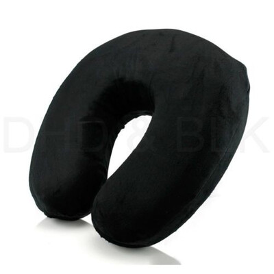 

Soft Memory Foam U Shaped Travel Pillow Neck Support Head Rest Car Cushion UK Lemon Yellow Model 10