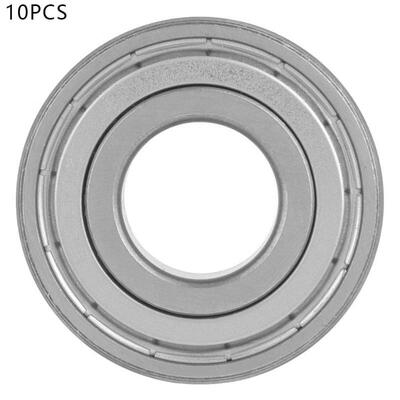 

Greensen 10pcs 204714mm Deep Groove Ball Bearings Miniature Bearing 6204-ZZ