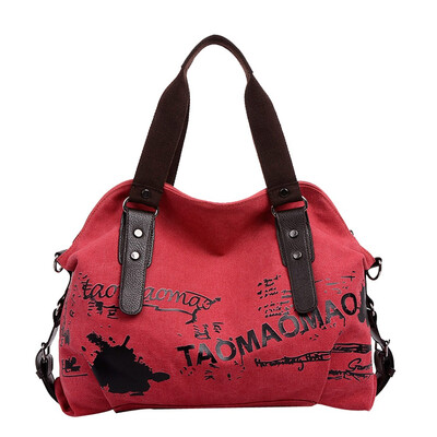 

Tailored Fashion Womens Large-Capacity Retro Bag Handbag Stundent Messenger Bag