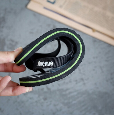 

Summer new retro trend student flip-flops mens non-slip rubber outdoor leisure beach slippers