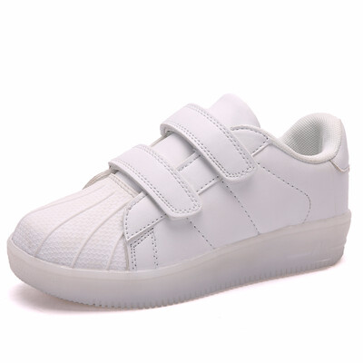 

Glowing LED Kids Sneakers Boy girl Shoes with light Fashion Luminous Lighted Colorful LED lights Children Shoes Casual Flat