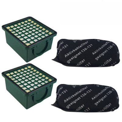 

Filter Coal Filters Protection Parts Suitable For Vorwerk Goblin VK 130 131 Set