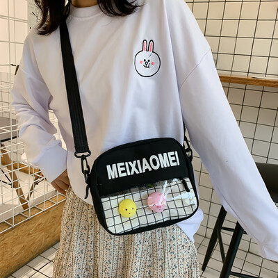 

Tailored Women Simple Chicken Bag Canvas Bag Casual Cute Student Shoulder Bag