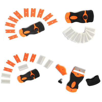 

Plastic Car Sticker Remover Edge Cutter Razor Scraper Set Window Spatula Tools