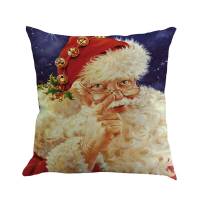 

Tailored Christmas Pillow Cover Pillowcases Decorative Sofa Cushion Cover 45x45cm