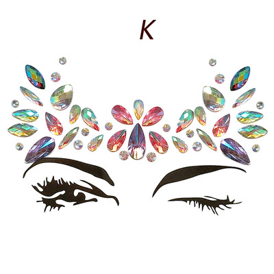 

〖Follure〗Face Gems Adhesive Glitter Jewel Wedding Festival Rave Party Body Make Up