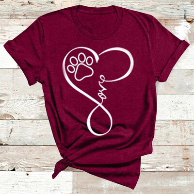 

Nomeni Summer Print Women Fashion Sunshine Girls Pattern Letters Casual T-shirt