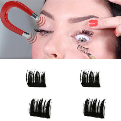 

〖Follure〗Ultra-thin 04mm Magnetic Eye Lashes 3D Reusable False Magnet Eyelashes