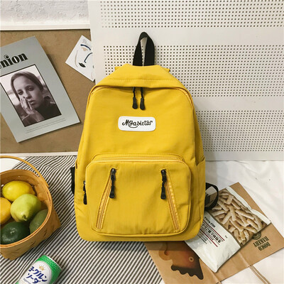 

Baggage girl Korean version high school insfeng Yuansu Street photographs college studentsbackpack harbor wind&Japanese depa