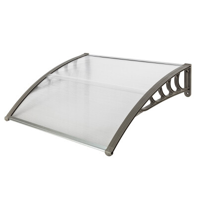 

Awning Cover HT-100 x 100 Household Application Door & Window Rain Cover Eaves Gray Holder Patio Awnings