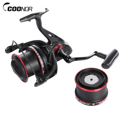 

COONOR Metal Spool Spinning Fishing Reel 12 2 Ball Bearings 461 with YF8000 YF9000