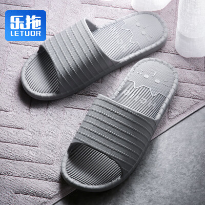 

Le drag slippers couple sandals men&women four seasons indoor home bathroom bath fashion casual swimming non-slip cool summer waterproof floor mute thick so