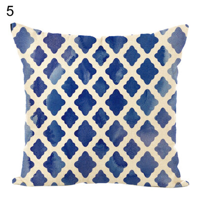 

Geometry Printed Throw Pillow Case Cushion Cover Sofa Bed Office Home Decor